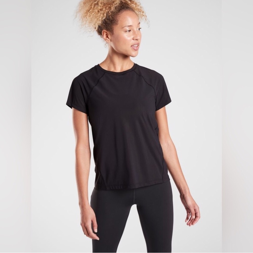 🌺ATHLETA ULTIMATE TRAIN TEE SIZE 1X BLACK